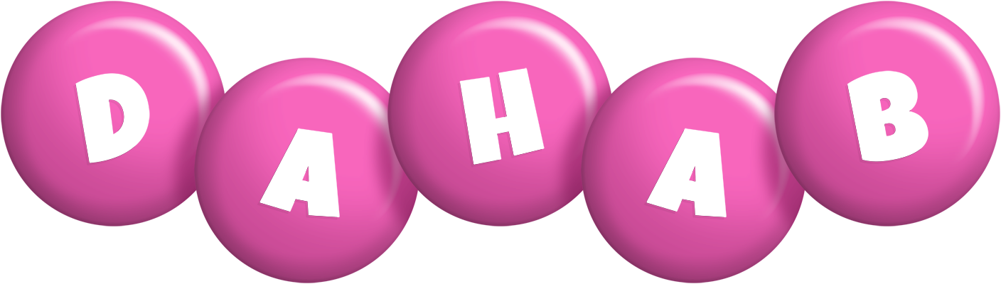 Dahab candy-pink logo
