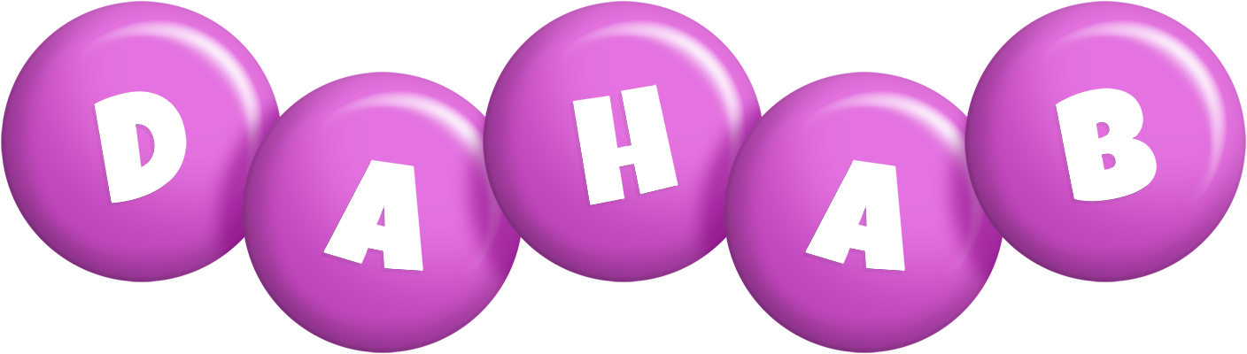 Dahab candy-purple logo