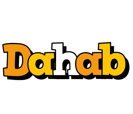Dahab cartoon logo