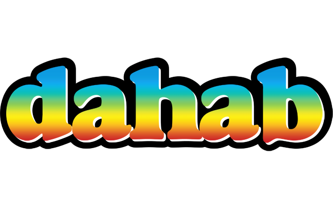 Dahab color logo