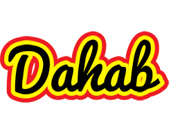 Dahab flaming logo