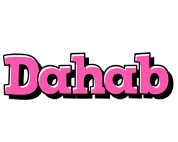 Dahab girlish logo