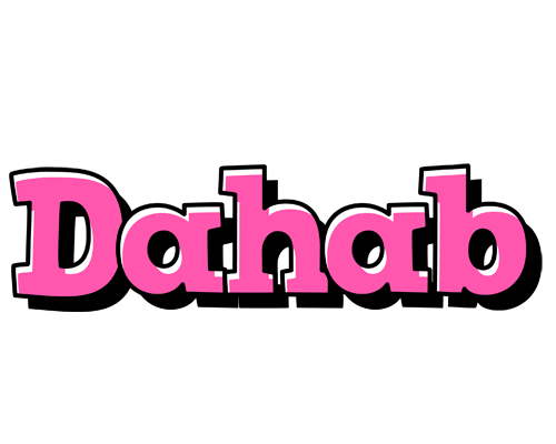 Dahab girlish logo