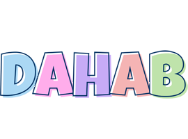 Dahab pastel logo