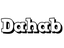 Dahab snowing logo