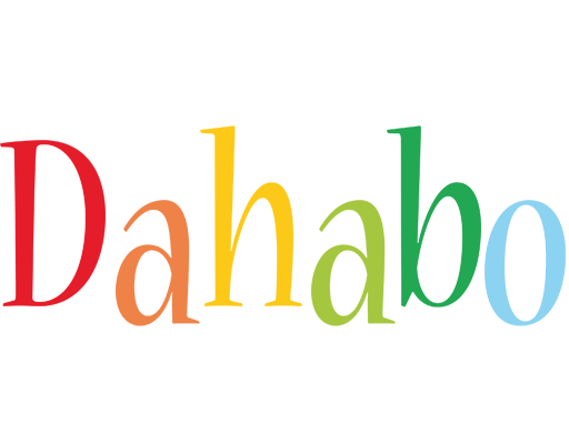 Dahabo birthday logo