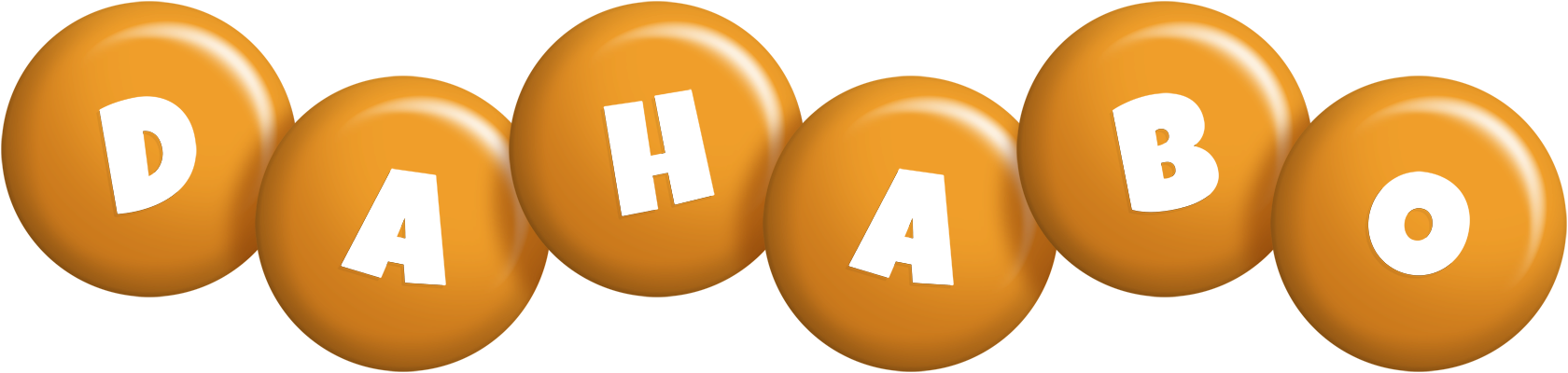 Dahabo candy-orange logo