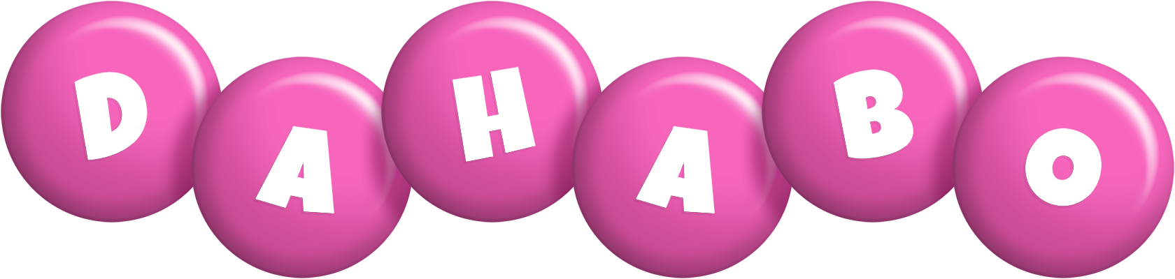 Dahabo candy-pink logo
