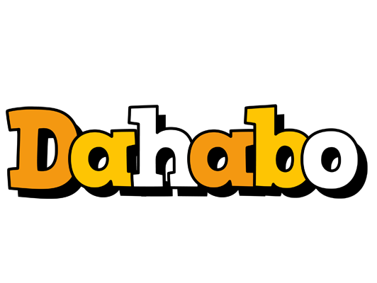 Dahabo cartoon logo
