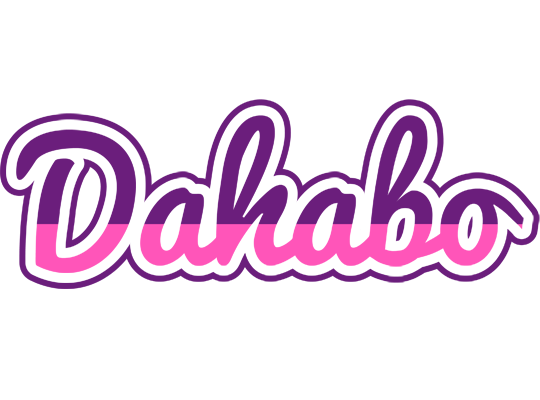 Dahabo cheerful logo