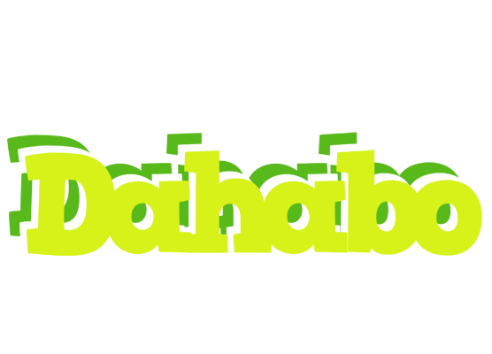 Dahabo citrus logo