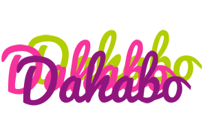 Dahabo flowers logo