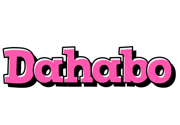 Dahabo girlish logo