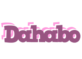 Dahabo relaxing logo