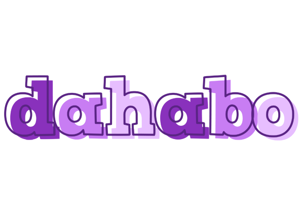Dahabo sensual logo
