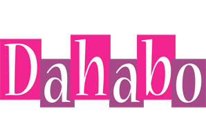 Dahabo whine logo