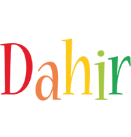 Dahir birthday logo