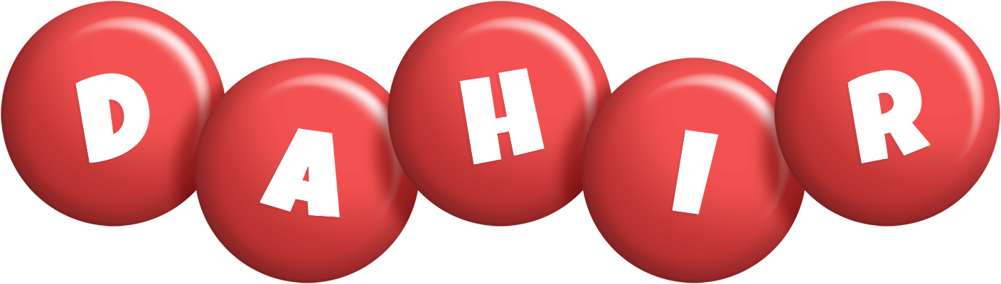 Dahir candy-red logo