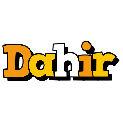 Dahir cartoon logo