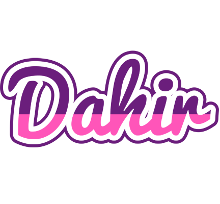 Dahir cheerful logo