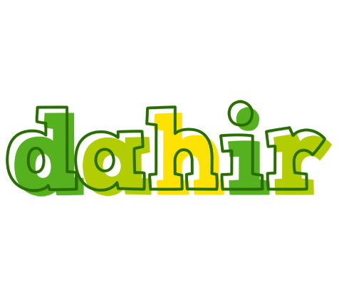 Dahir juice logo