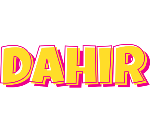 Dahir kaboom logo