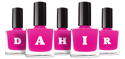 Dahir nails logo