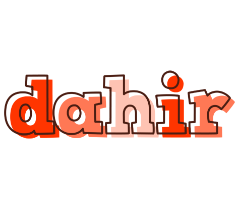 Dahir paint logo