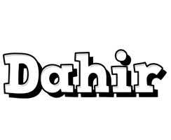 Dahir snowing logo