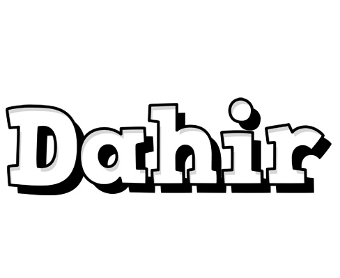 Dahir snowing logo