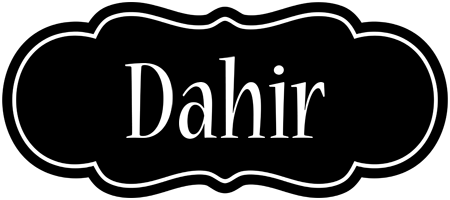 Dahir welcome logo