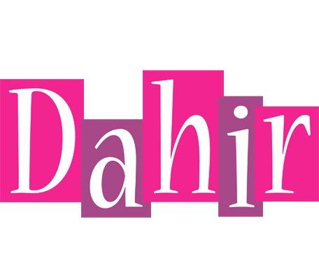 Dahir whine logo