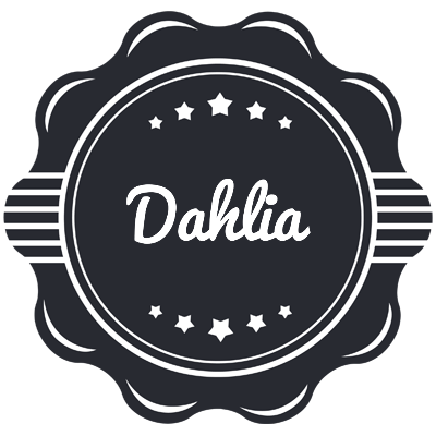 Dahlia badge logo