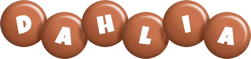 Dahlia candy-brown logo