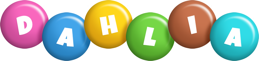 Dahlia candy logo
