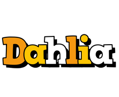 Dahlia cartoon logo