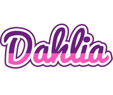 Dahlia cheerful logo