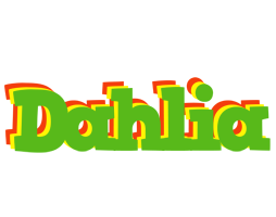 Dahlia crocodile logo