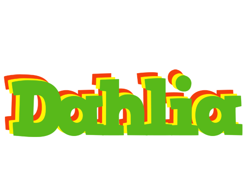 Dahlia crocodile logo