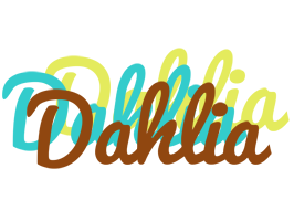 Dahlia cupcake logo