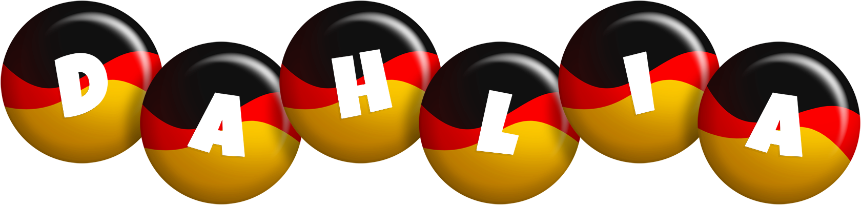 Dahlia german logo