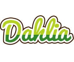 Dahlia golfing logo
