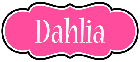 Dahlia invitation logo