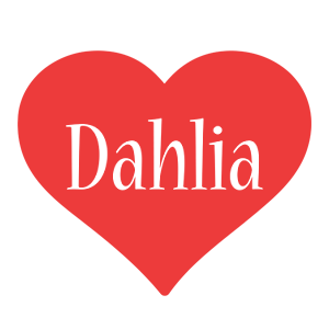 Dahlia love logo