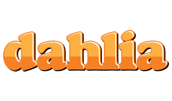 Dahlia orange logo