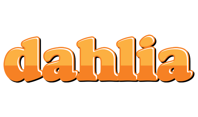 Dahlia orange logo
