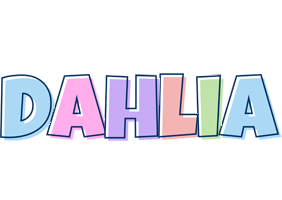 Dahlia pastel logo