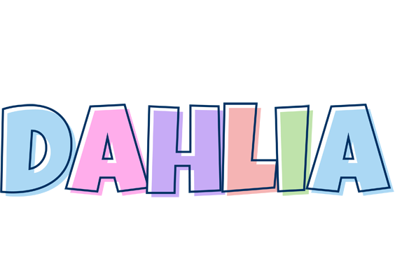 Dahlia pastel logo