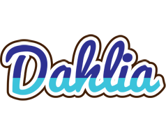 Dahlia raining logo