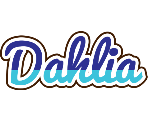 Dahlia raining logo